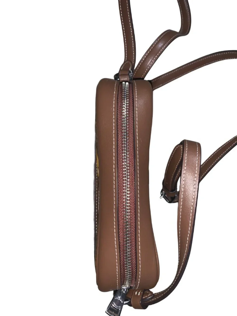 COACH Mini Jamie Camera Bag - Signature Canvas - Bananas - PreLoved - Like New